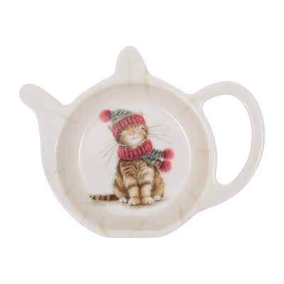 Purrkins the Tabby Teabag Tidy