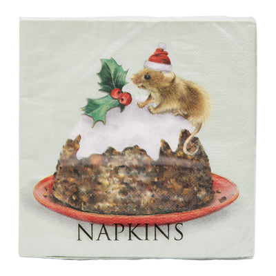 Theo the Mouse Pack of 20 Napkins