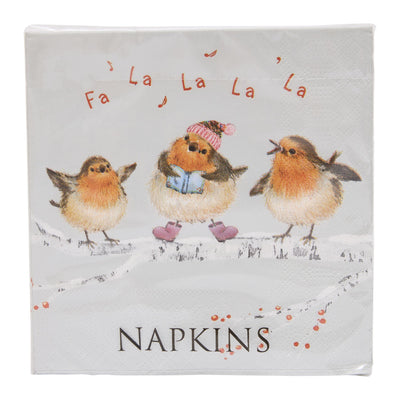 Robin Choir Pack of 20 Napkins