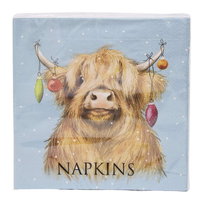 Hector the Heffer Pack of 20 Napkins