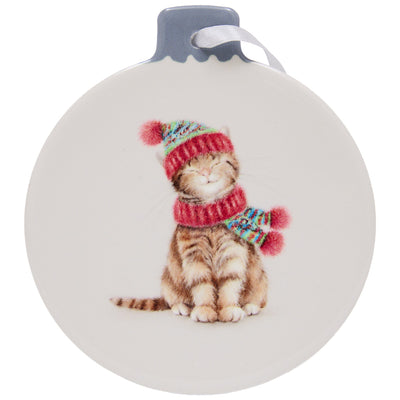 Purrkins the Tabby Bauble