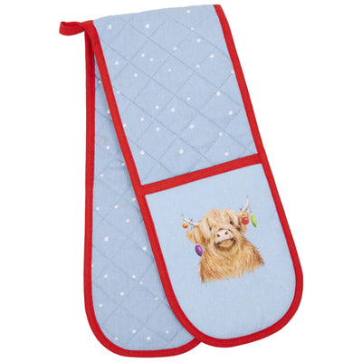 Hector the Heffer Double Oven Gloves