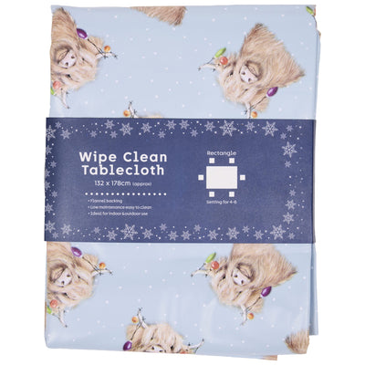 Hector the Heffer Wipeable Tablecloth
