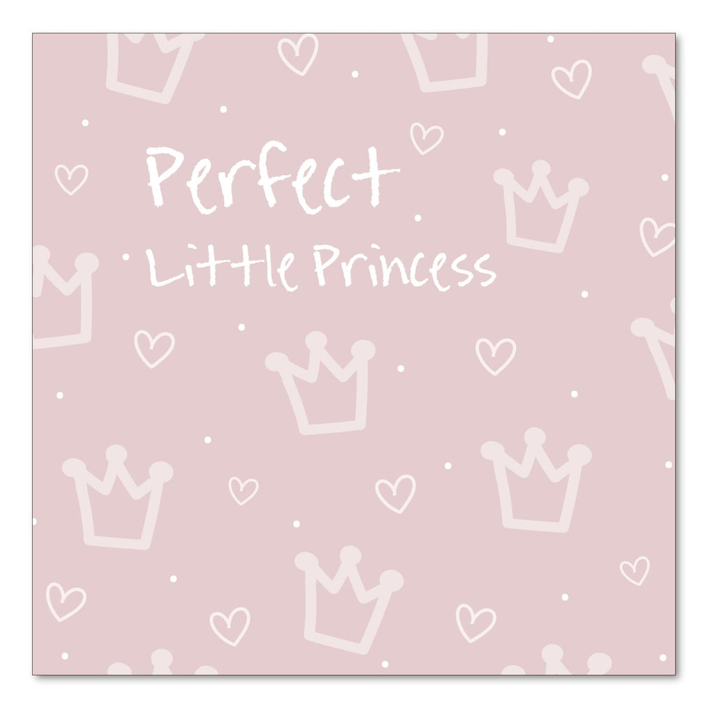 Perfect Little Princess New Baby Greetings Card