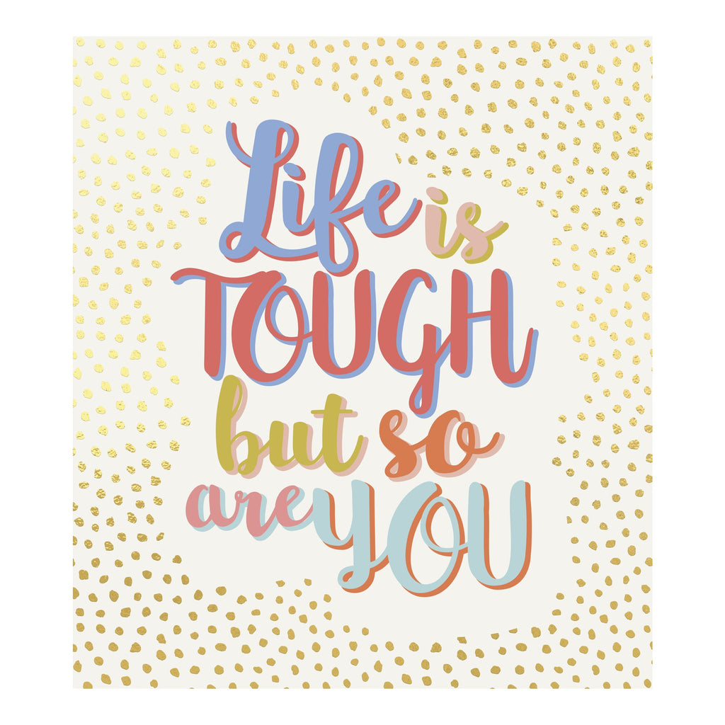 You Are Tough Greetings Card