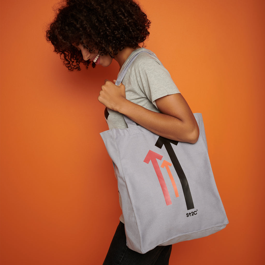 Stand Up To Cancer Tote Bag - Grey