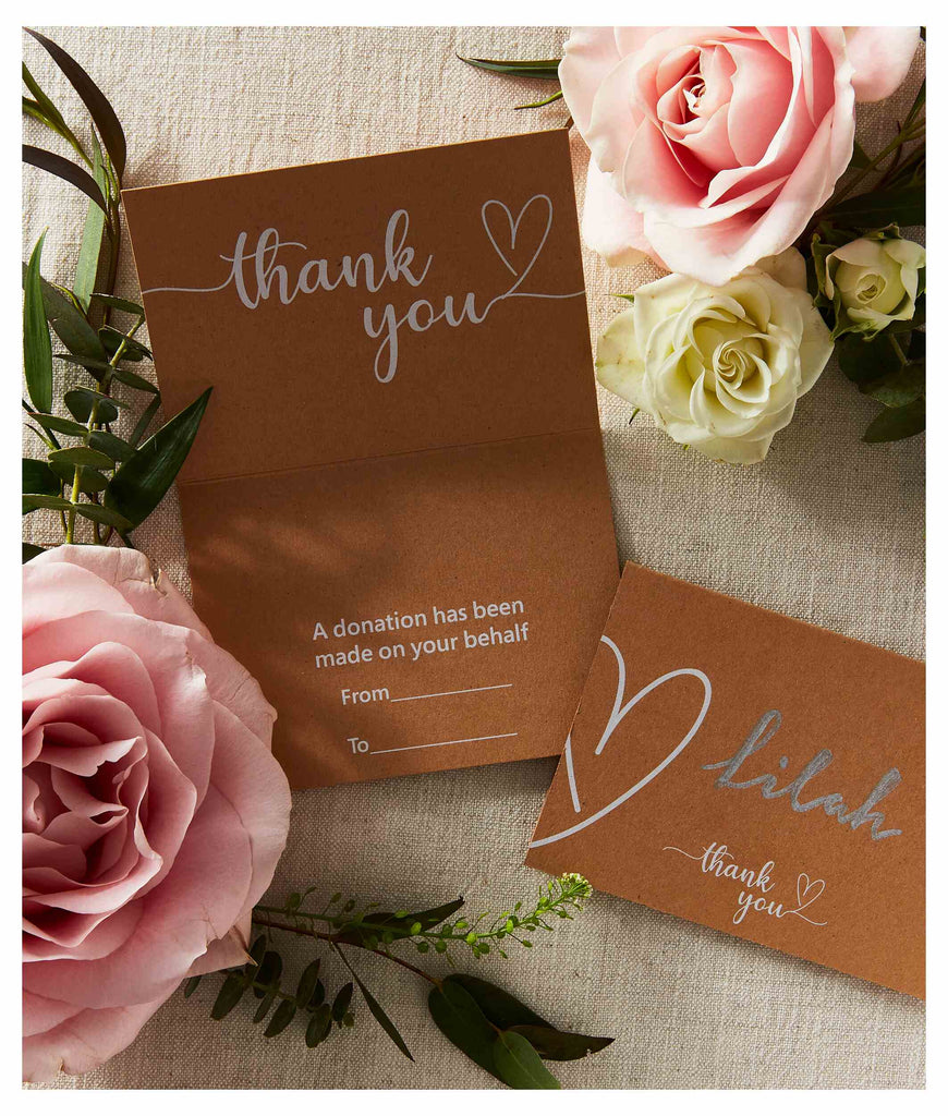 Kraft Place Cards - Pack of 10