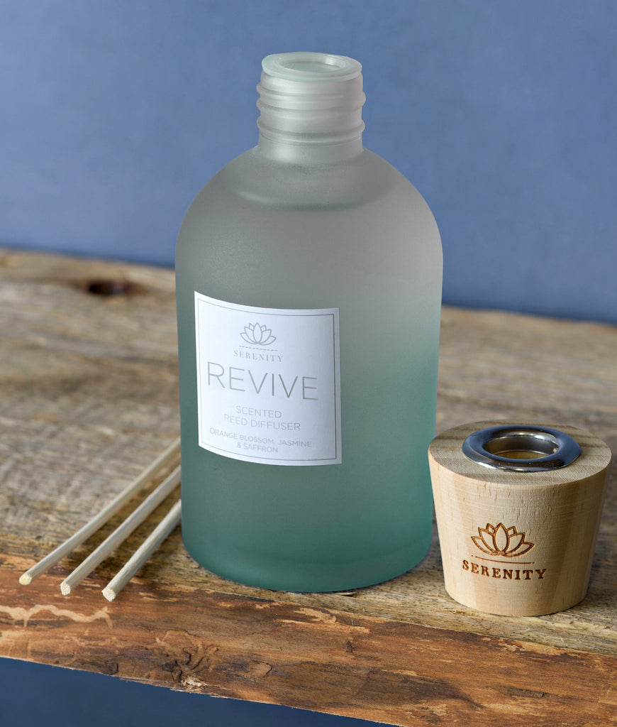 Serenity Revive Reed Diffuser - Orange, Jasmine & Saffron