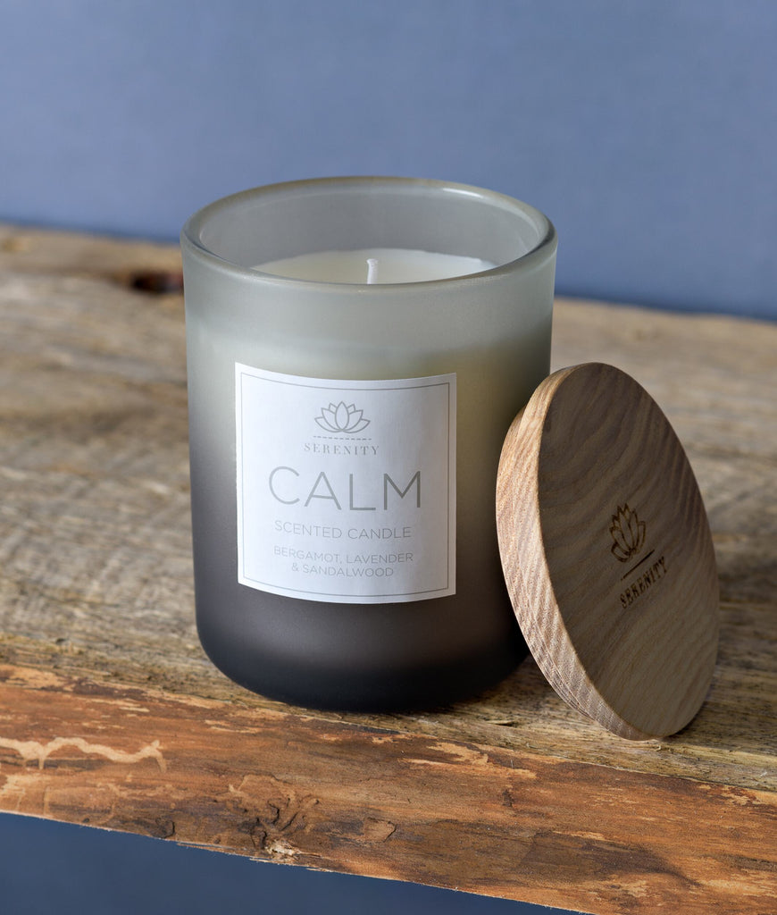 Serenity Calm Candle - Bergamot, Lavender & Sandalwood