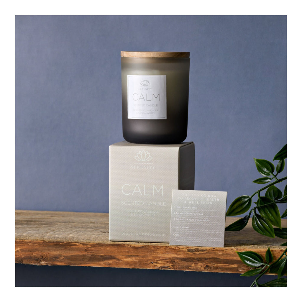 Serenity Calm Candle - Bergamot, Lavender & Sandalwood