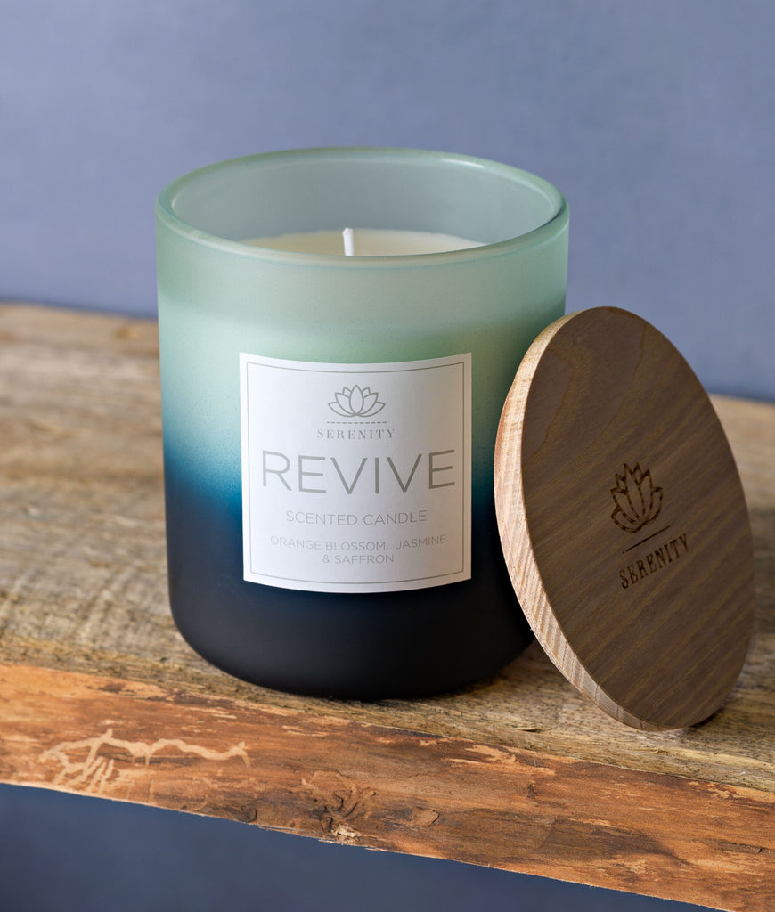 Serenity Revive Candle - Orange Blossom, Jasmine & Saffron