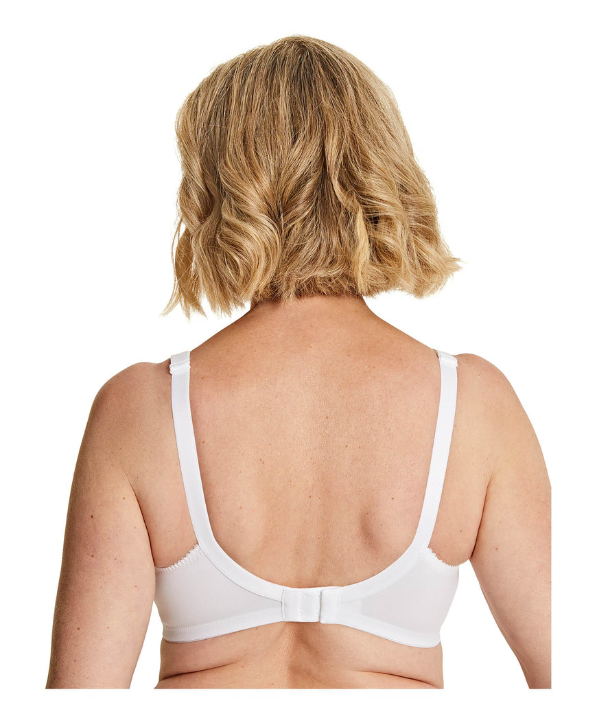 Royce Jasmine Pocketed Softcup Bra in White