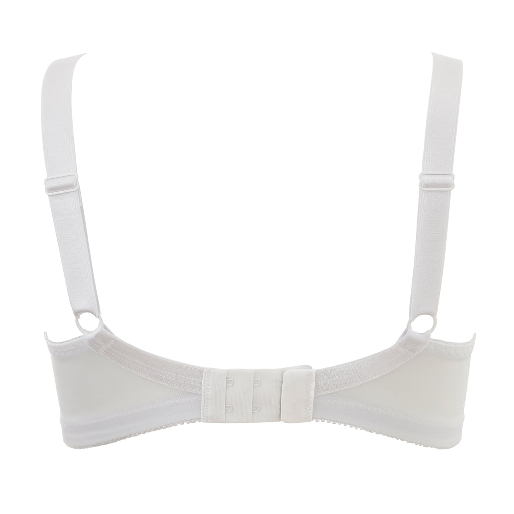 Trulife Barbara Everyday Pocketed Softcup Bra in White