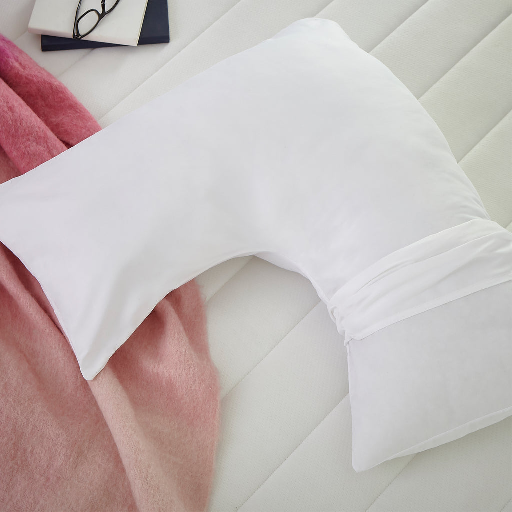 Silentnight V-shape Support Pillow & Case