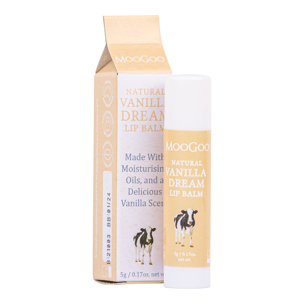 MooGoo Natural Lip Balm - Vanilla Dream