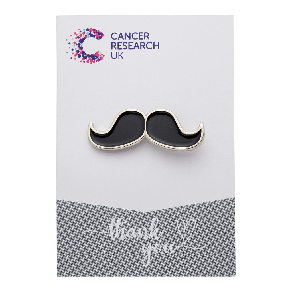 Moustache Pin Badge