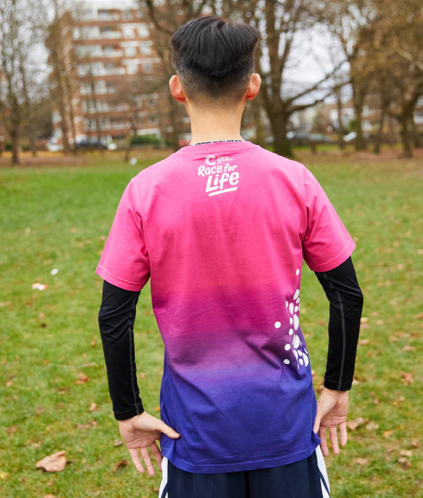 Race for Life Men's Pink Ombre T-Shirt