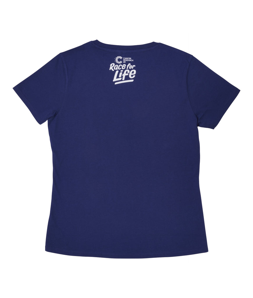 Pretty Muddy Ladies Blue Fitted T-Shirt