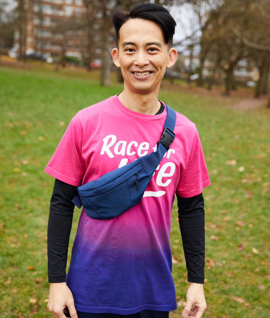 Race for Life Blue Slinger Bag