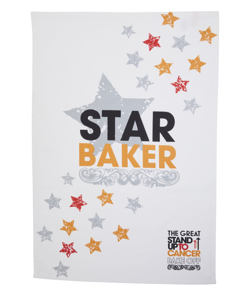 The Great Stand Up To Cancer Bake Off 2023 Star Baker Tea Towels - Pack of 3