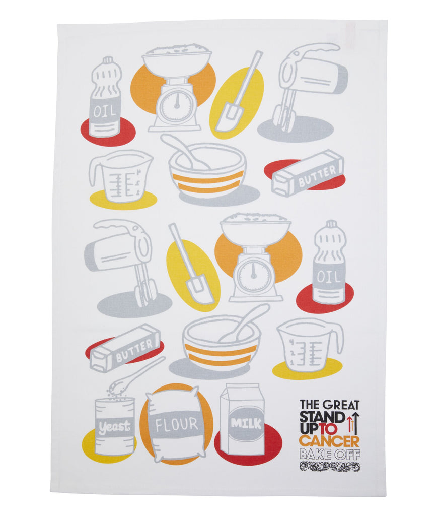 The Great Stand Up To Cancer Bake Off 2023 Star Baker Tea Towels - Pack of 3