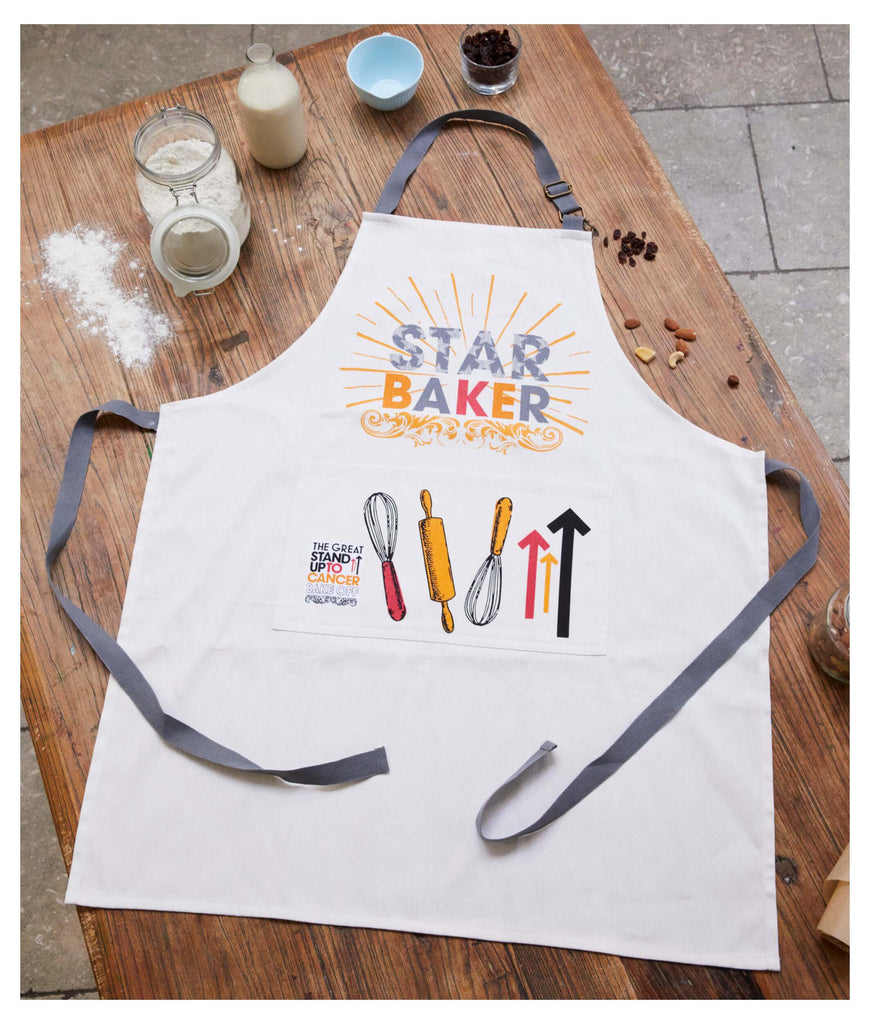 The Great Stand Up To Cancer Bake Off 2024 Star Baker Apron