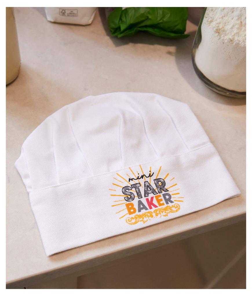 The Great Stand Up To Cancer Bake Off 2024 Kids Star Baker Chef Hat