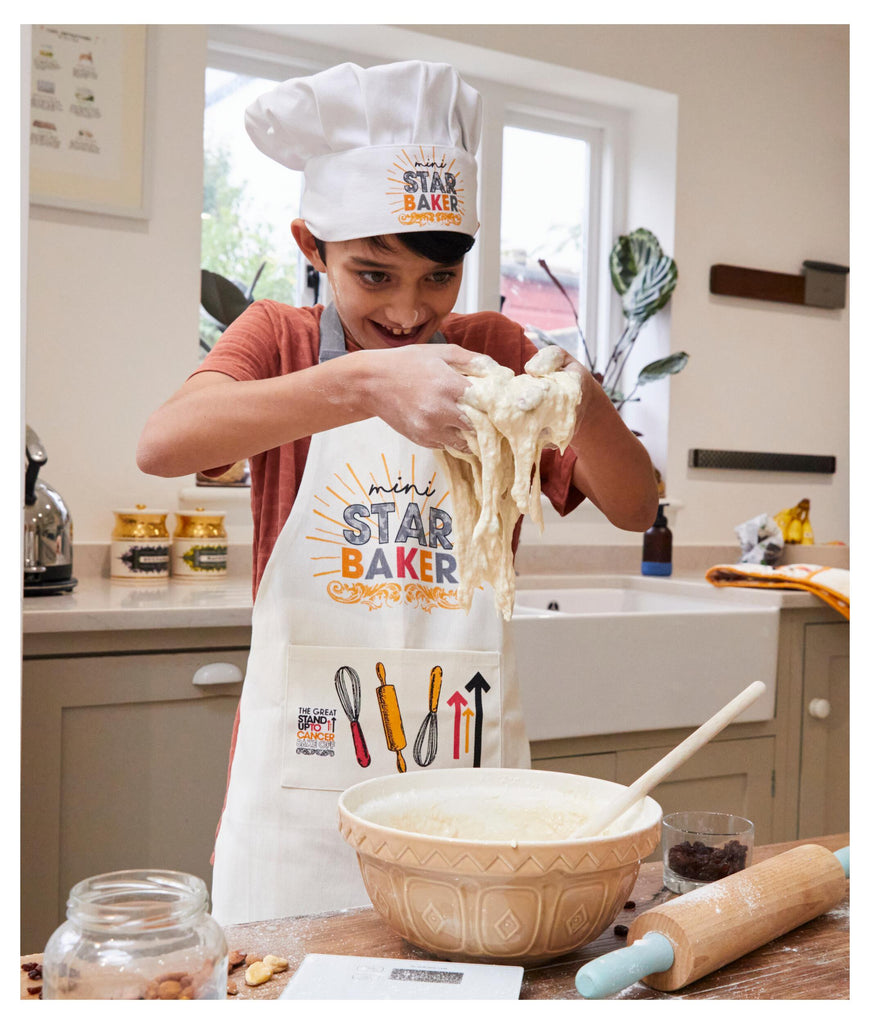 The Great Stand Up To Cancer Bake Off 2024 Kids Star Baker Chef Hat