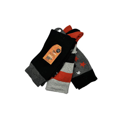 Stand Up To Cancer 3 Pack Men's Pattern Ankle Socks