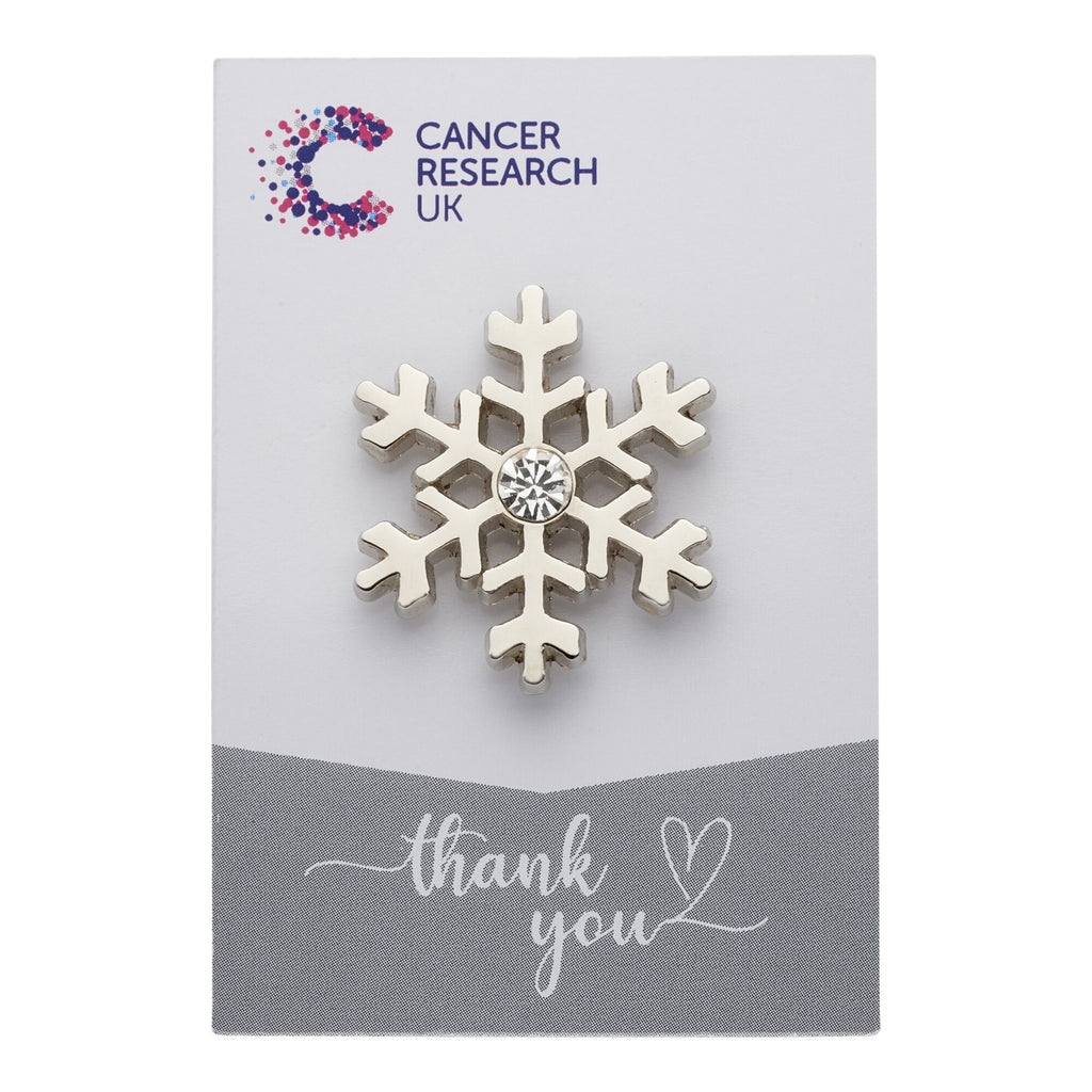 Snowflake Pin Badge