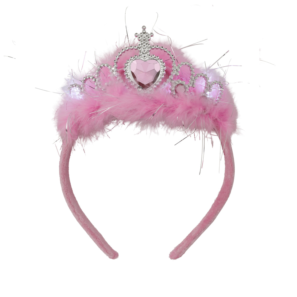 Shine Night Walk Flashing Pink Tiara