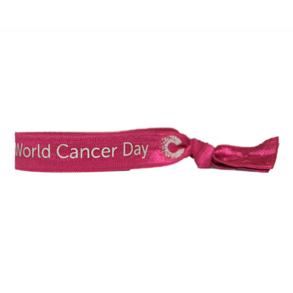 World Cancer Day Unity Band - Pink