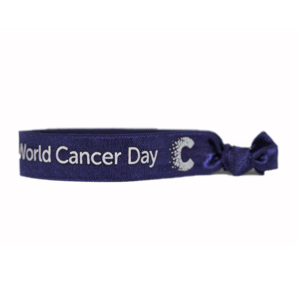 World Cancer Day Unity Band - Dark Blue