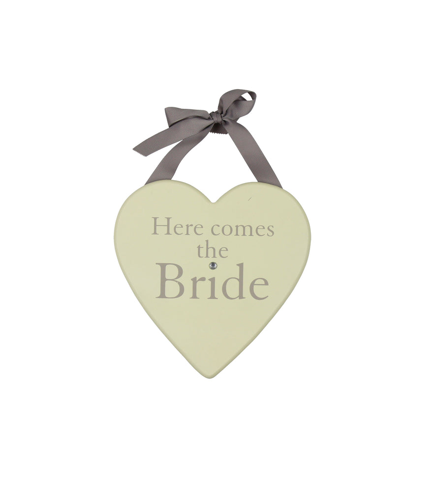 Here Comes the Bride Plaque