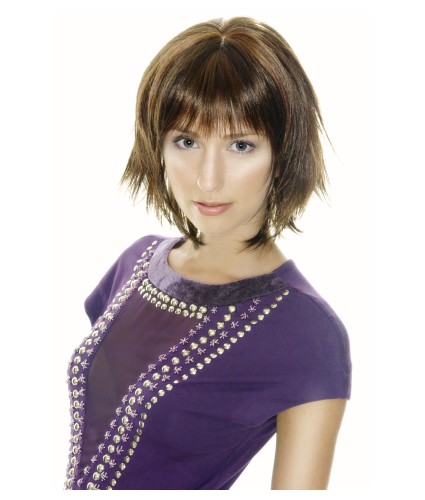 Bex Mid-Length Synthetic Hair Wig