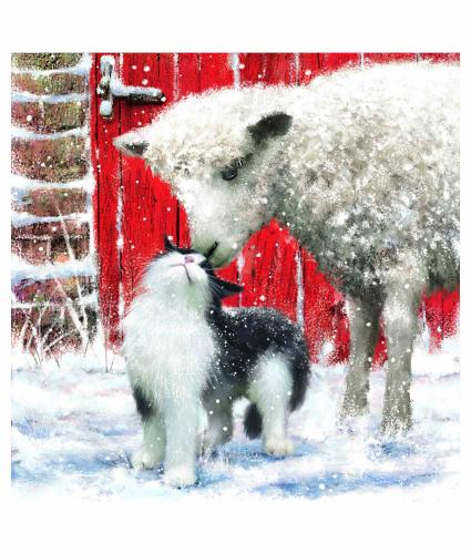 Farmyard Friends Christmas Cards - Pack of 10
