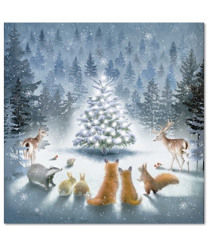 Christmas Gathering Christmas Cards - Pack of 20