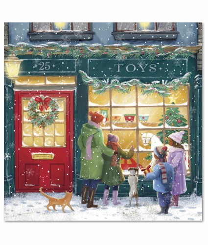 Last Minute Shoppers Christmas Cards - Pack of 10
