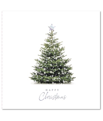 Simple Tree Christmas Cards - Pack of 20