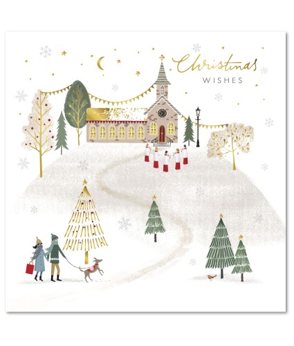 Winter Scene In Miniature Christmas Cards - Pack of 10