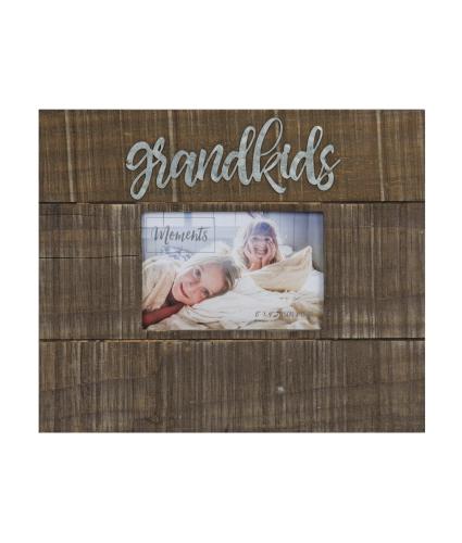 Grandkids Moments 6x4 Wood Finish Photo Frame