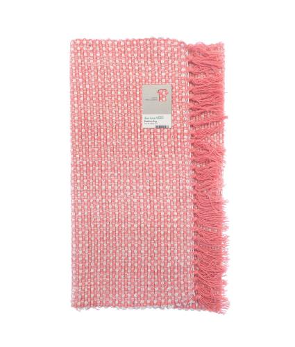 Green Living Collective Bamboo Design Rug - 50 x 80cm - Pink