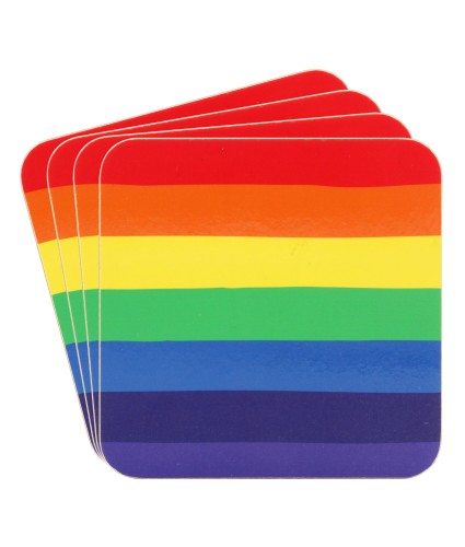Rainbow Flag Coasters