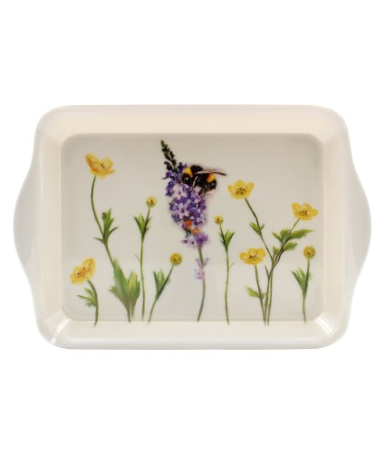 Floral Bumblebee Small Tray