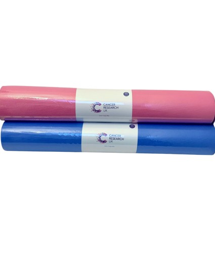 Cancer Research UK Yoga Pilates Exercise Mat - 3mm Pink
