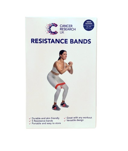 Cancer Research UK 5 Exercise Resistance Bands