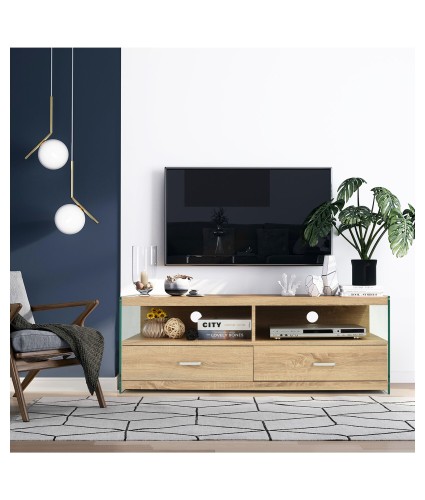 FurnitureR Vine TV Stand and Storage Unit