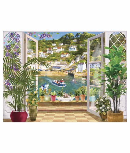 Window Scene 1000-piece Jigsaw Puzzle