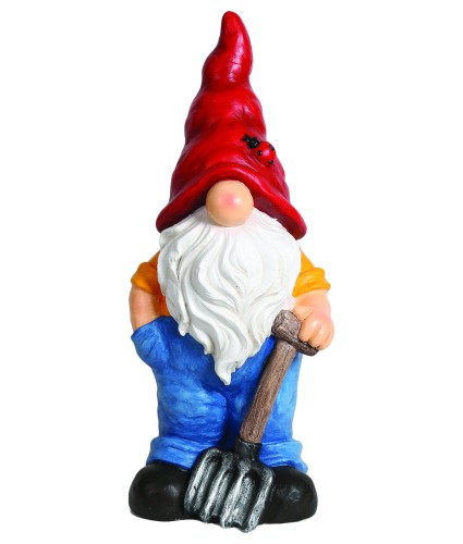 Garden Gonk Gnome with Fork