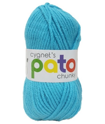 Cygnet Pato Chunky Knitting Yarn - Baby Blue 882